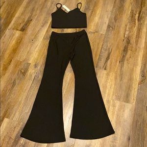 Forever 21 Tank and Flare Pant Set